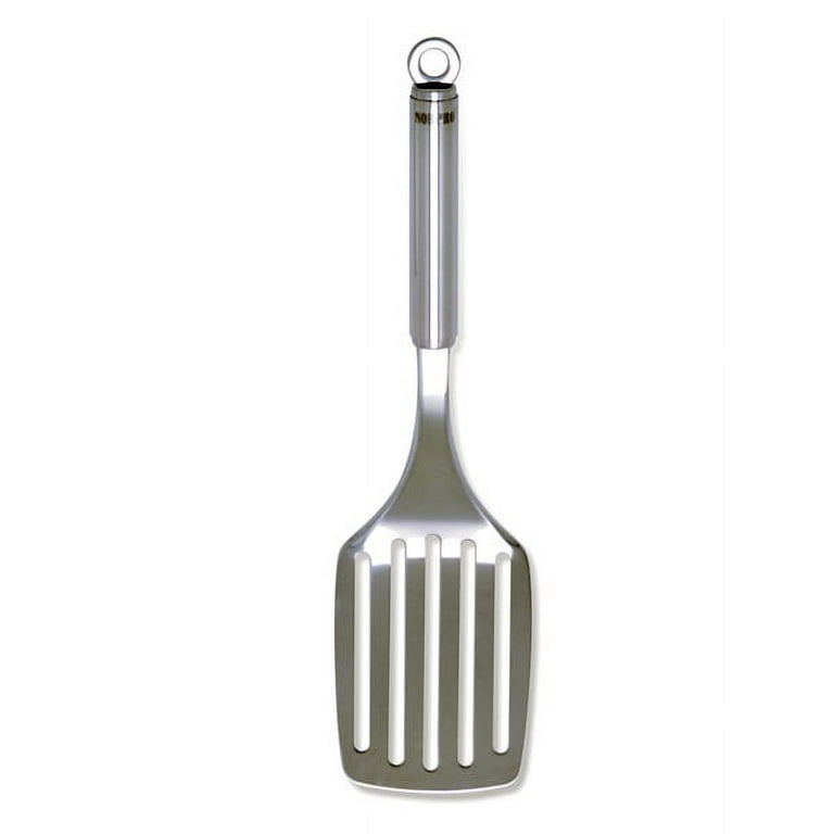 Styling Spatula, Slotted Turner, Stainless Steel Pancake Flipper
