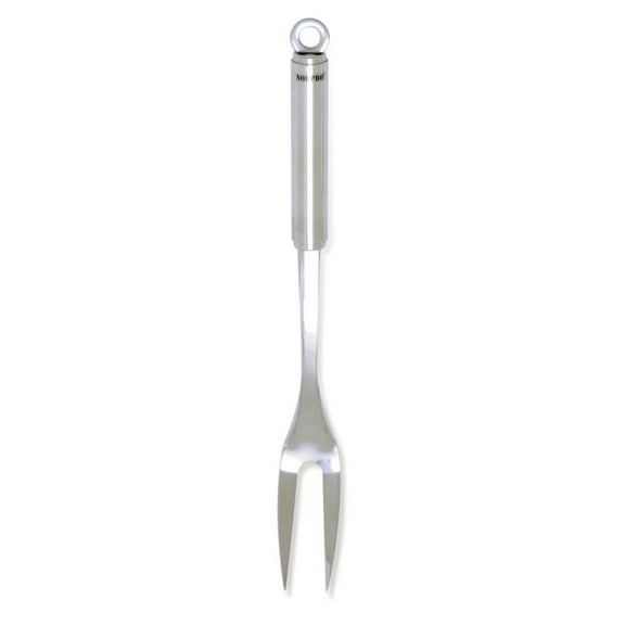 Norpro 1228 Krona Stainless Steel Two-Tine Fork with Solid Handle