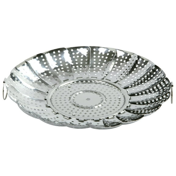 Norpro 176C Stainless Steel Vegetable Steamer, 7.75 inch, Silver