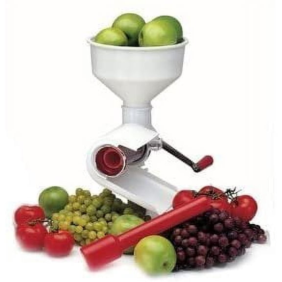 Nordic Products Inc. Sauce Master Manual Sauce Maker - Food Processor - White  Residential Use, Standard Application