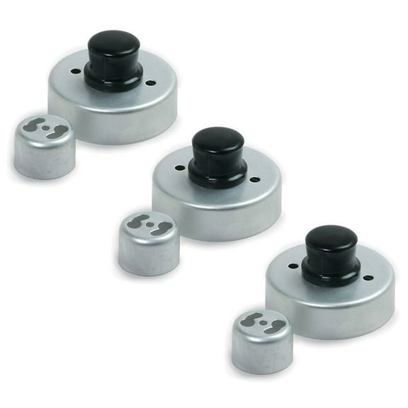 Norpro 2.75" Round Donut / Cookie Cutter - Cut Pastry Biscuit Bagel Dough 3 Pack