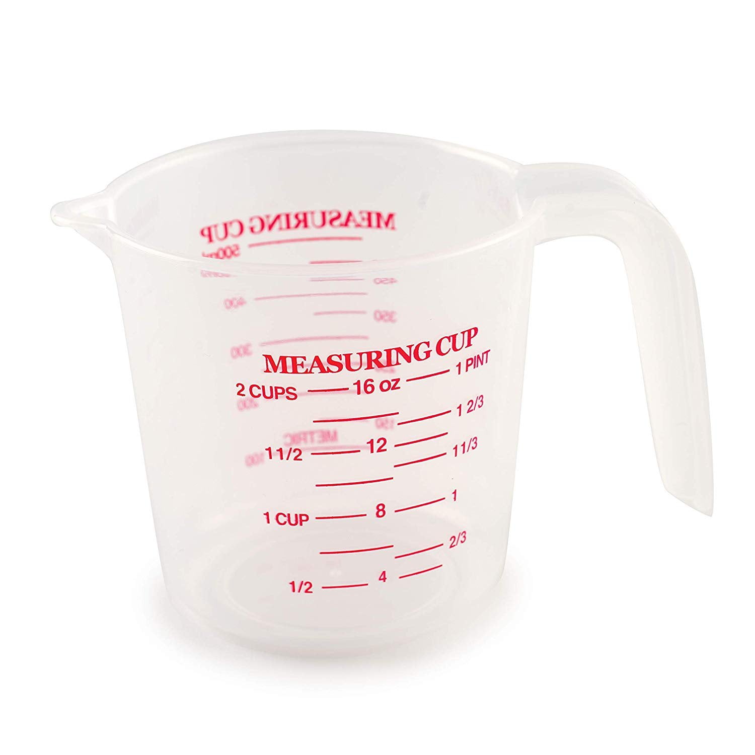 Norpro 2 Cup Capacity Adjustable Measuring Cup - For Liquids or Solids