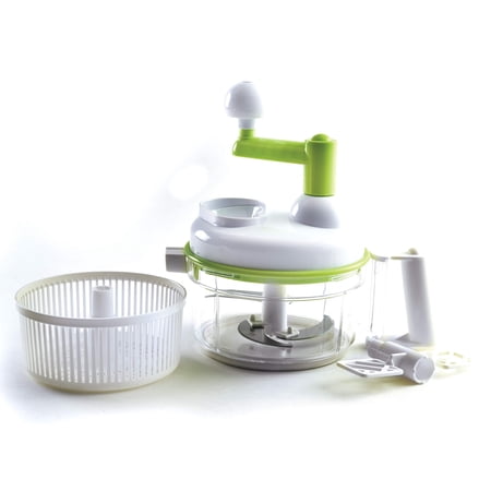 Norpro 3 Cup Food Processor, White