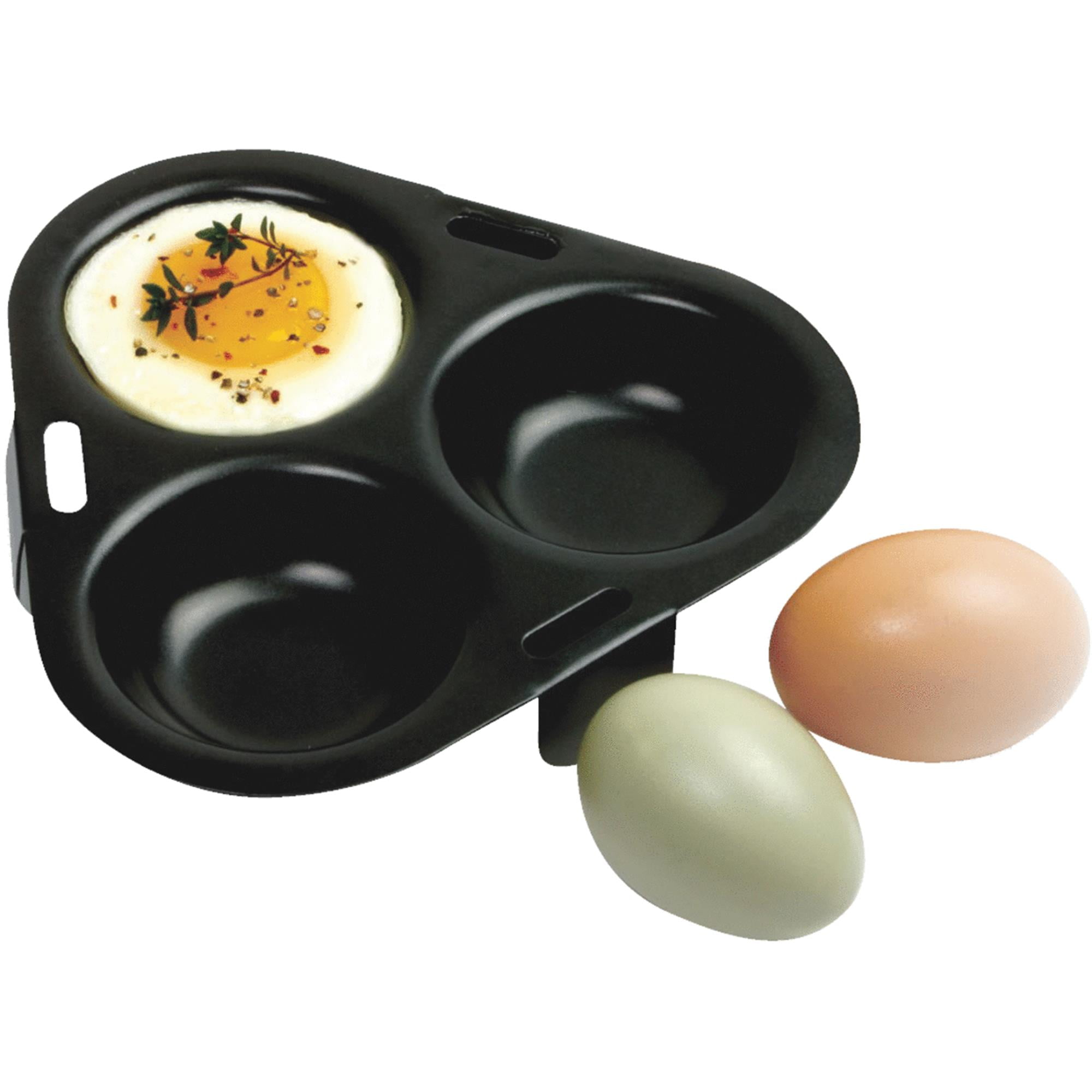 4 Pack Egg Cooker Set Non Stick Silicone Egg Poaching Cup Poached