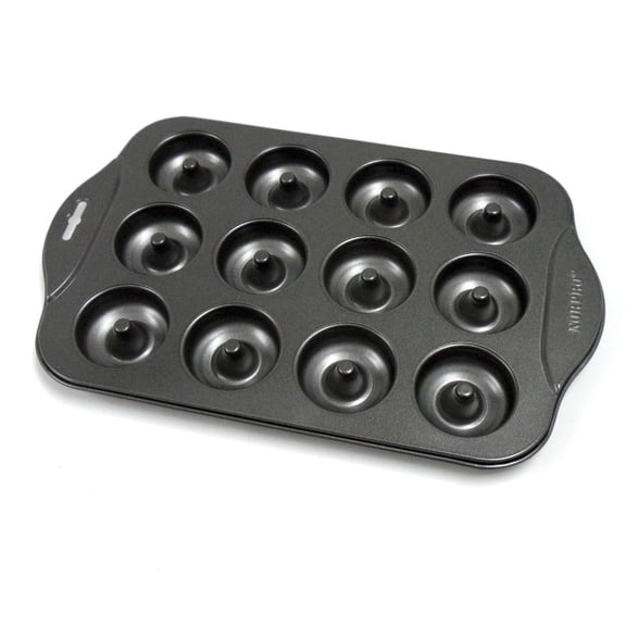 Norpro Nonstick Mini Donut Pan, 12-Count, hand-wash Recommended
