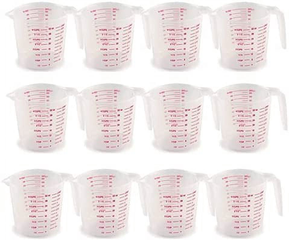 Norpro 4-Cup Silicone Measuring Cup – Flexible, Heat-Resistant To 465°F, With Spout & Textured Grip