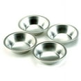 thumbnail image 1 of Norpro 4 Piece Round 5" Mini Tin Pie Pan Set - Perfect for Small Pot Pies, Quiches and  Cakes 3 Sets, 1 of 3