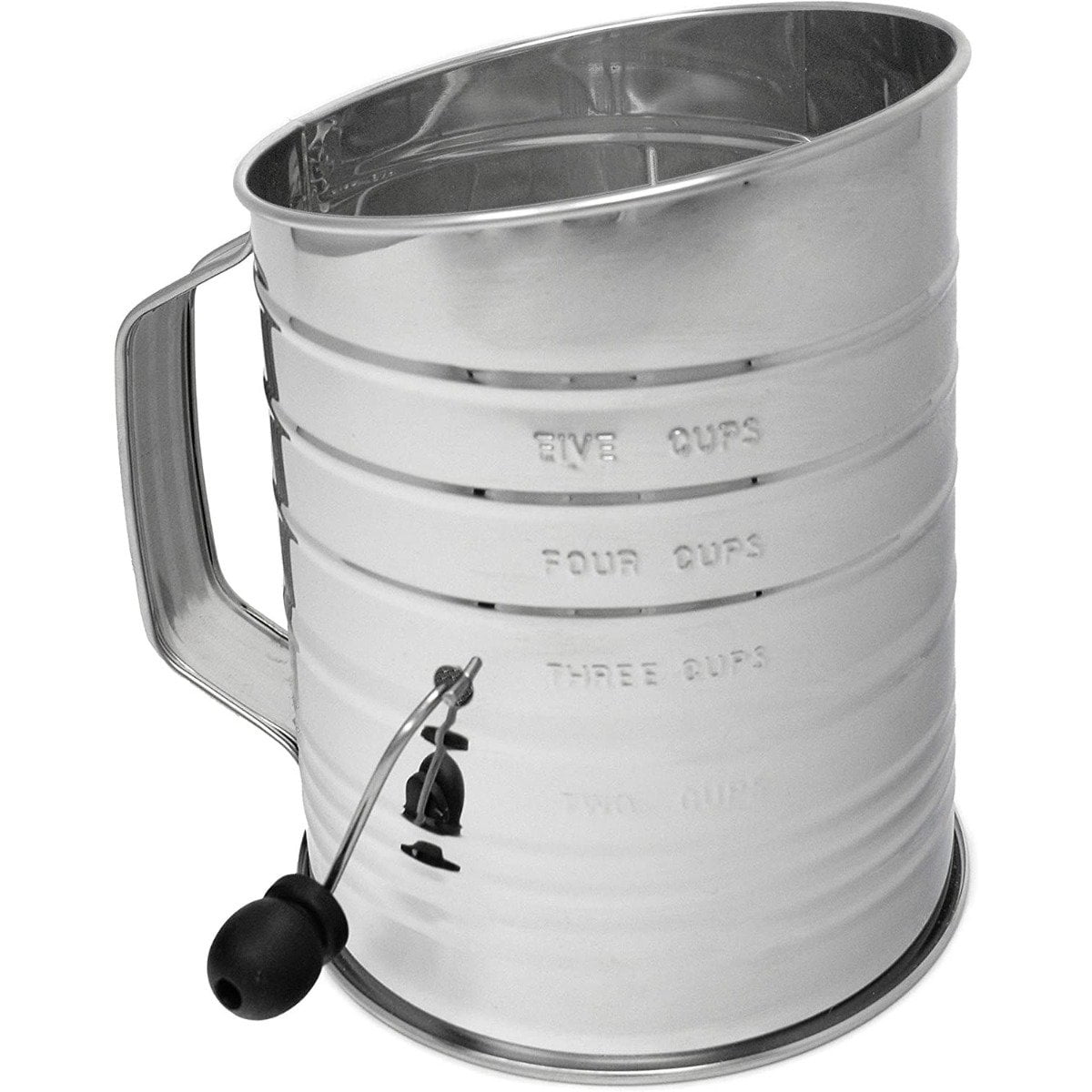 Nifty battery-powered flour sifter with a five cup capacity - R120