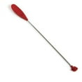 thumbnail image 1 of Norpro 9" Silicone Mini Spatula & Jar Scraper Scoop - Helps Get Every Last Bit - Red, 1 of 2