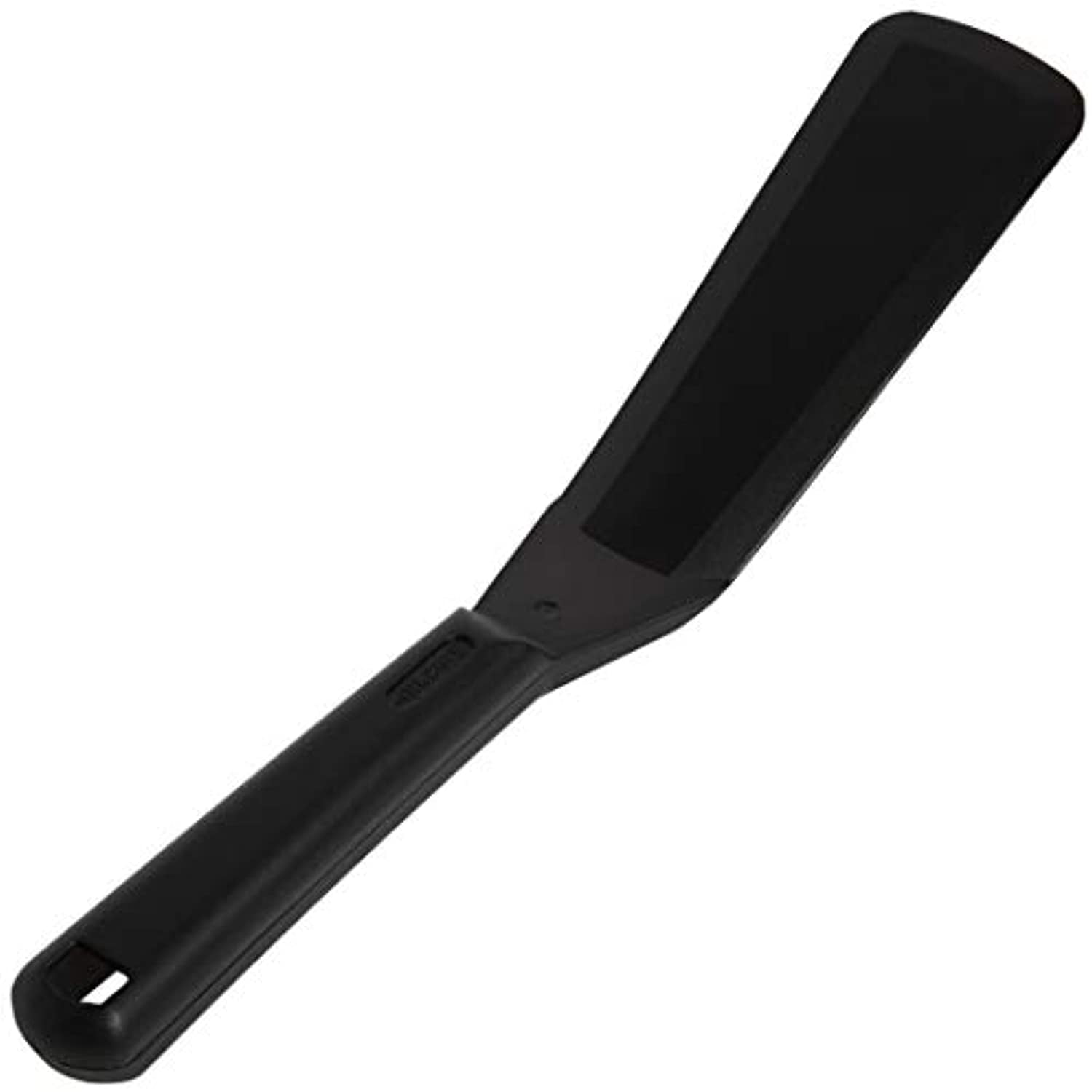Papaba Silicone Non-Stick Egg Fish Frying Pan Scoop Spoon Shovel Turner Cooking Utensil, Size: One size, Black