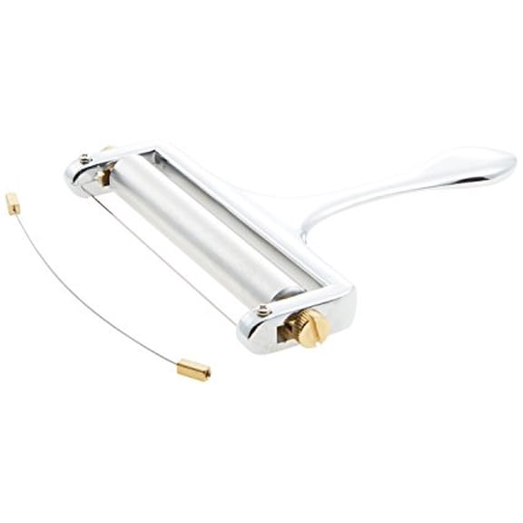 Norpro Heavy Duty Adjustable Cheese Slicer, 5"L x 5"W x 0.75"H, Gray