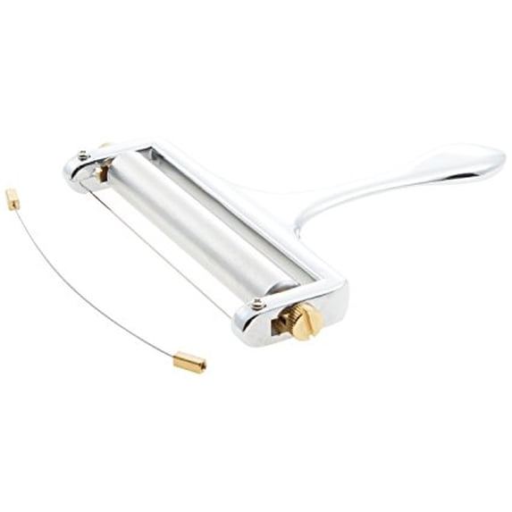 Norpro Heavy Duty Adjustable Cheese Slicer, 5"L x 5"W x 0.75"H, Gray