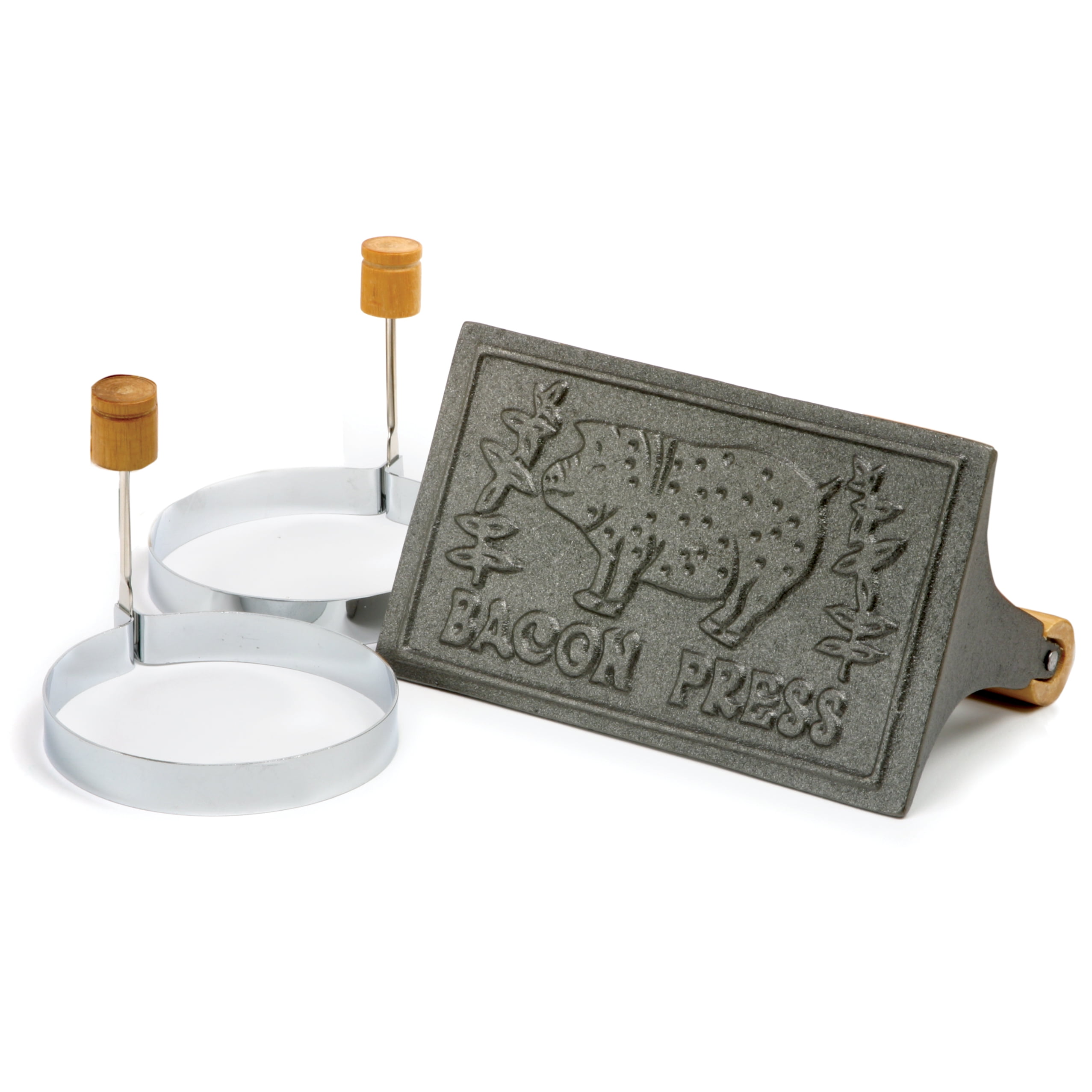 Norpro Bacon Press/Egg Ring Set (2 Pieces)
