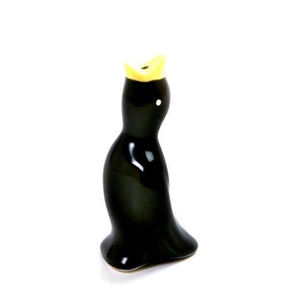Norpro Ceramic Pie Bird, Black