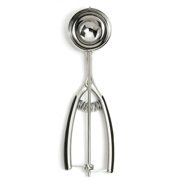Norpro Grip-EZ Stainless Steel Scoop w/ Santoprene Handle, 8 " - 2 Tbsp