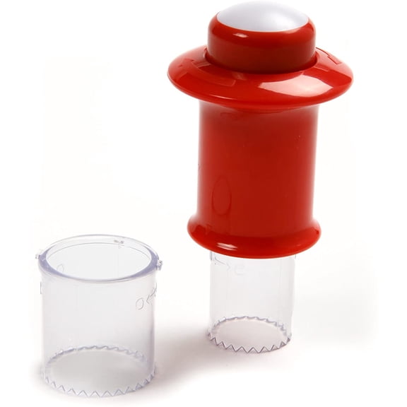 Norpro Cupcake Corer, 4.5"L x 2.2"W, 3 Piece Set, Red
