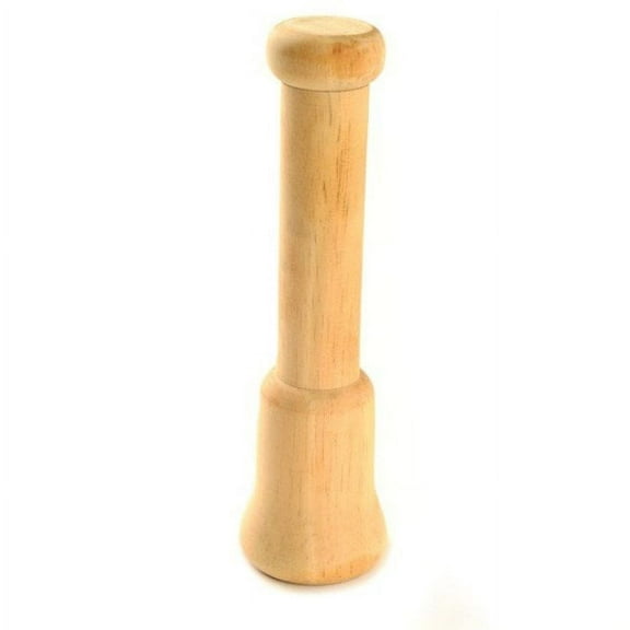 Norpro Dual-ended Pastry and Tart Tamper, Hardwood, Brown, 6 in