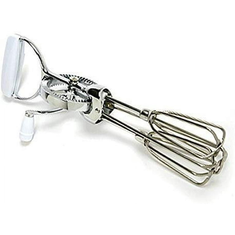  Norpro Egg Beater Classic Hand Crank Style 18/10 Stainless  Steel Mixer 12 Inches: Egg Beater Hand: Home & Kitchen