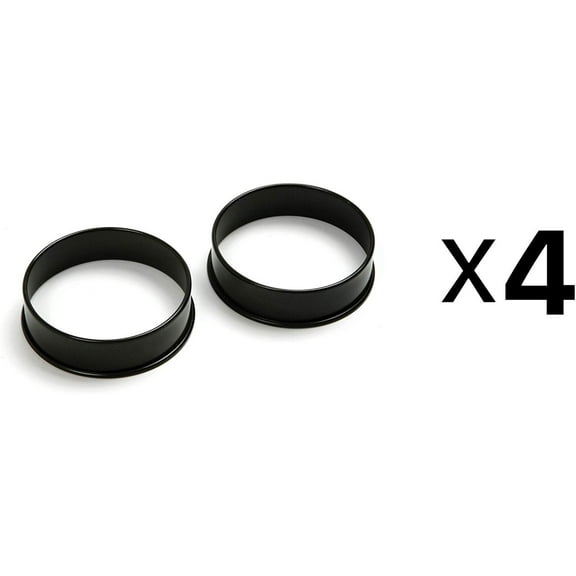 Norpro Egg / Pancake Rings Set of 2 - 3 Inch Nonstick Circles 4-Pack