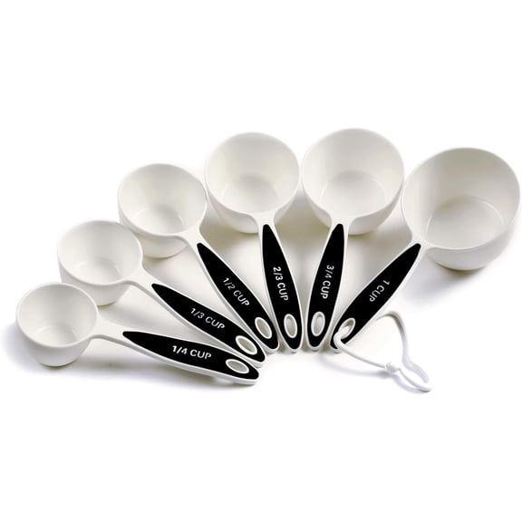 Norpro Grip-Ez Measuring Cup, Set Of 6, White