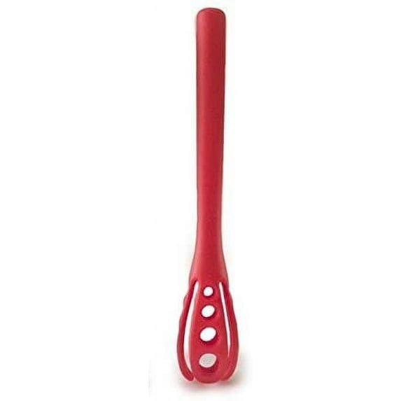 Norpro Heat-Resistant Aerating Whistix Whisk Mixing Stick - Red