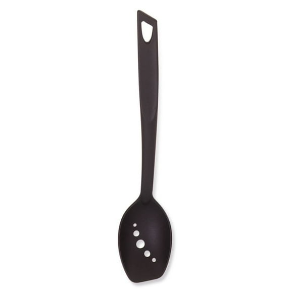 Norpro High Heat Nylon Spoon with Holes, Black