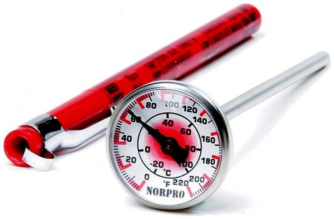 138-1323 FMP Beverage/Frothing Thermometer, 1-1/2in.