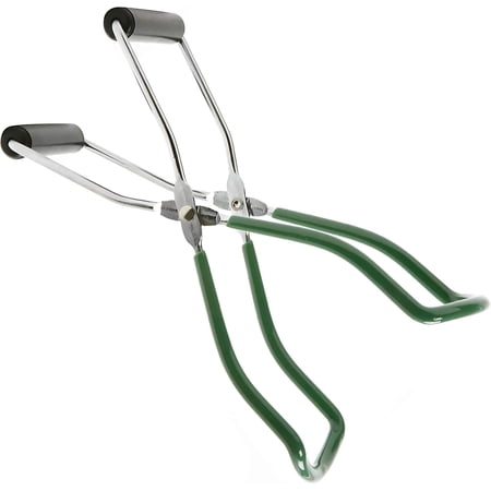 Norpro Canning Jar Lifter, 8.75" x 3" x 1.5", Black and Green