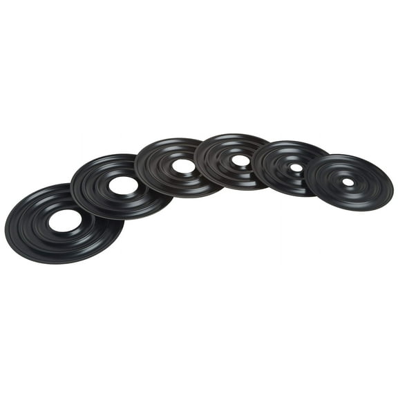 Norpro Kransekake 825 Nonstick Steel Cake Turntables, Heavy-duty Construction (6 Count)