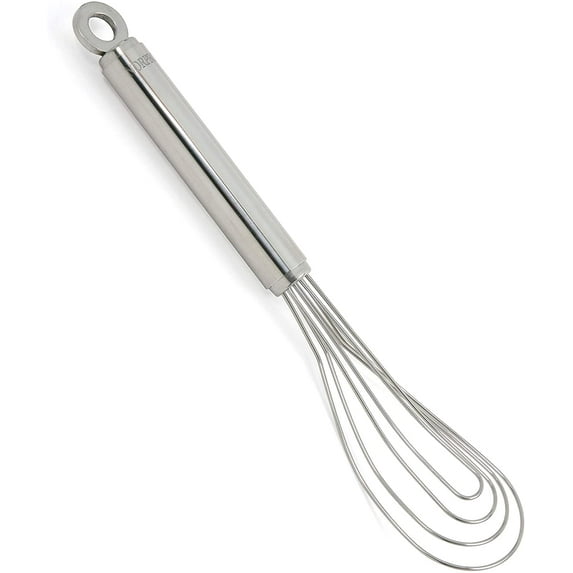 Norpro Stainless Steel Flat Whisk, 11in/28cm, Silver