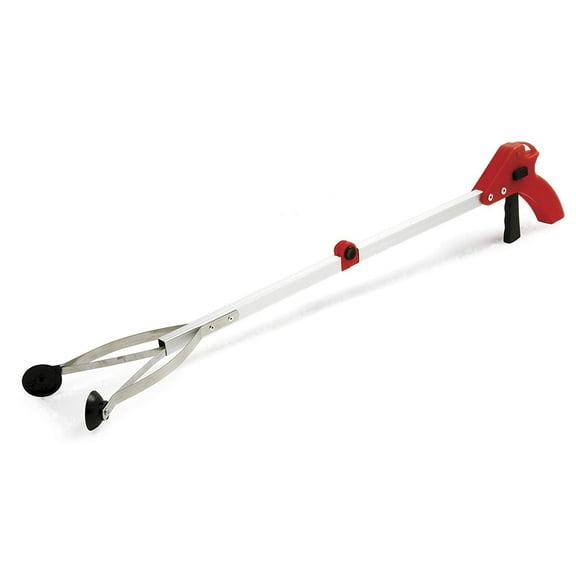 Norpro Long Reach Grabber Tool Pistol Grip Foldable - Suction Cup Tip - Multicolor