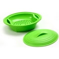 thumbnail image 1 of Norpro Microwave Silicone Vegitable Steamer 32 Ounces Capacity Oven Safe, 1 of 3
