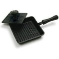 thumbnail image 1 of Norpro Mini Cast Iron Panini Pan with Press, 5.9 IN, As Shown, 1 of 3