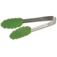 thumbnail image 1 of Norpro Mini Stainless Steel Silicone Tipped Food Cooking Serving Tongs - Green, 1 of 1