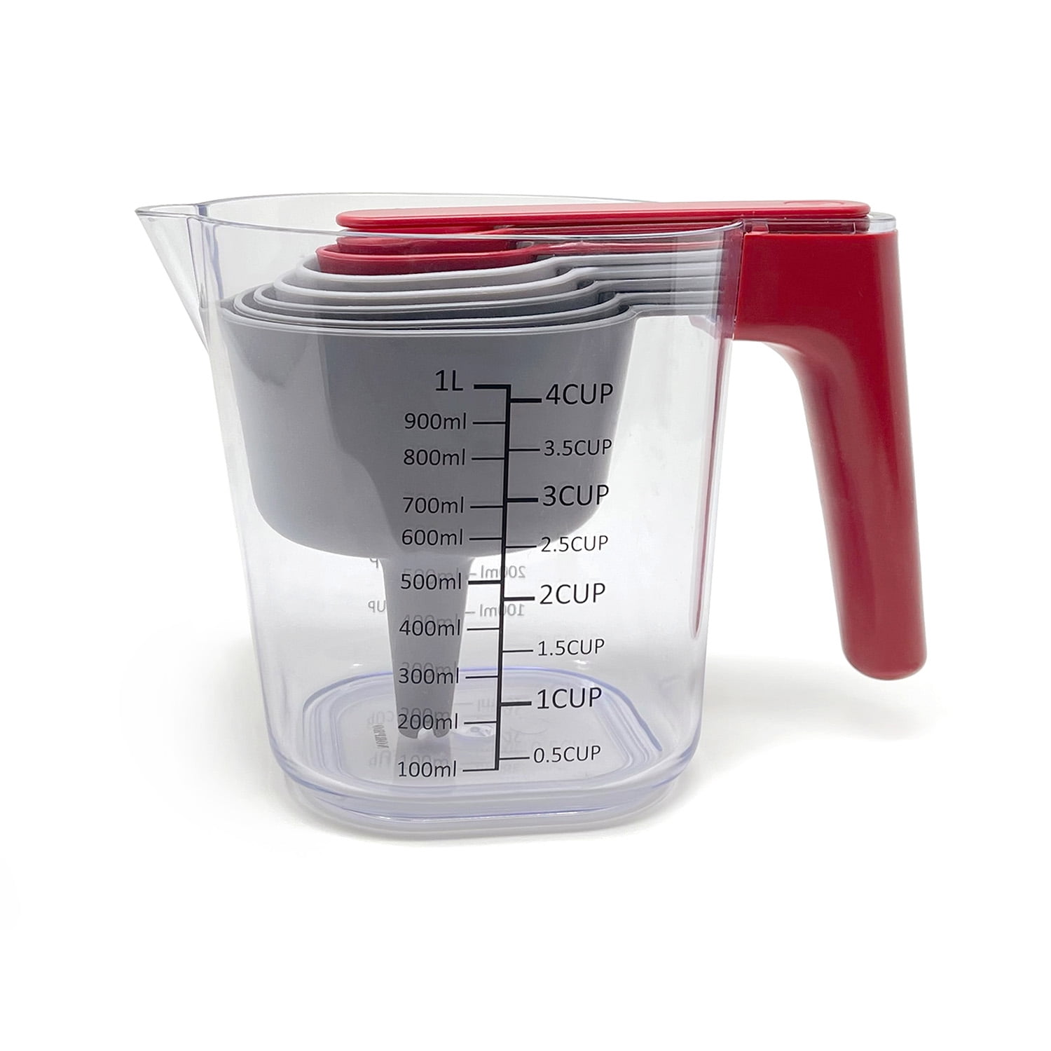 Norpro 1 Plastic Measuring Cup, Multicolored