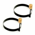 thumbnail image 1 of Norpro Non Stick Metal Round Shaped Pancake / Egg Rings with Handles - 2 pack, 1 of 3