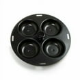 thumbnail image 1 of Norpro Nonstick Metal 4 Egg Poacher Pan - Fits 10 to 12" Skillets, 1 of 2
