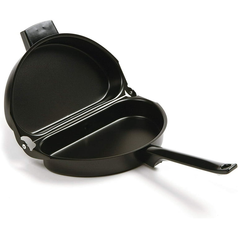 Nonstick Omelet Pan, Made of Durable Steel with a Teflon Coating, 10 ¾”  Dia. 