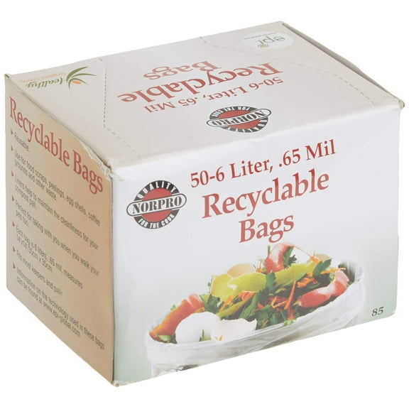 Norpro Recyclable Bags, 50 Pieces
