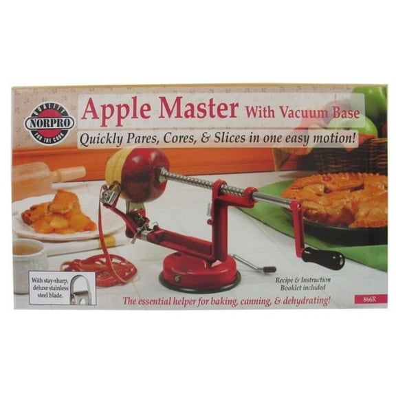 Norpro  Red Apple Master With Vacuum Base