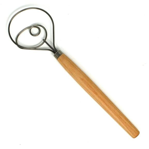 Norpro Scandinavian Dough Whisk 12" x 3.25" x .88"