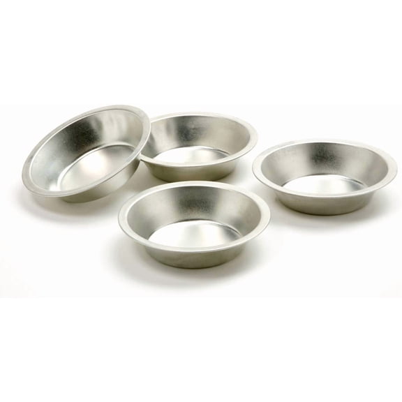 Norpro Set Mini Pie Pan, 5" x 5" x 1.25, 1 EA, Silver