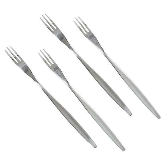 Norpro Stainless Steel Pickle Forks, Set of 2, 8"L x 0.5"W, Silver