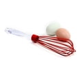 thumbnail image 1 of Norpro Silicone Whisk, One Size, Red, 1 of 2