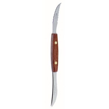 Chef Craft Double-Sided Serrated Stainless Steel Blade Grapefruit Knife ...