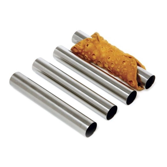 Norpro Stainless Steel Cannoli Forms, 5.75-Inch, Set of 4