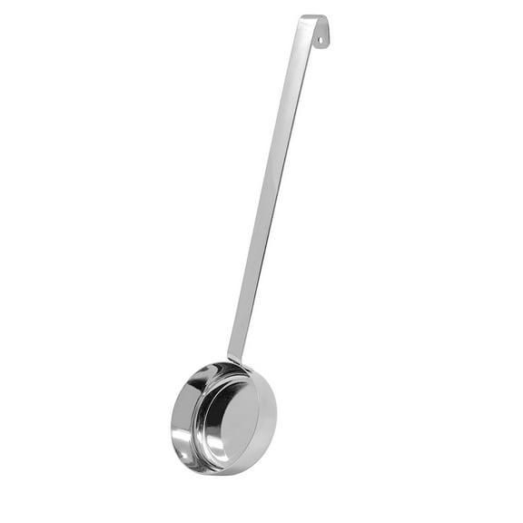 Norpro Stainless Steel Flat Bottom Ladle, 3 Ounce Capacity, Stainless Steel