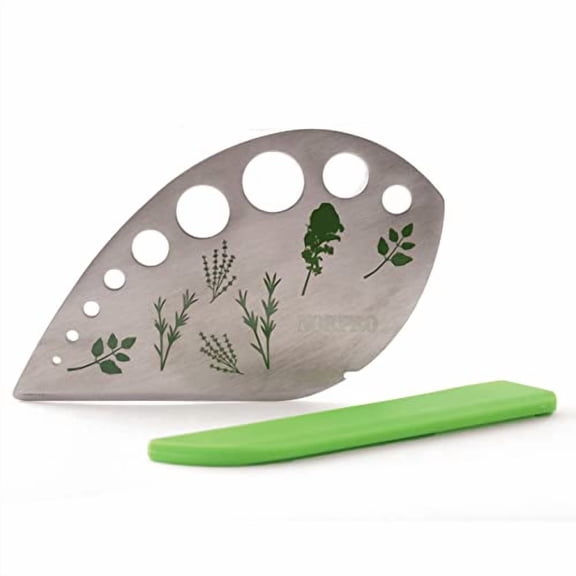 Norpro Stainless Steel Herbs Stripper and Chopper with Cover, 1 piece, 4.75" x 2.88"