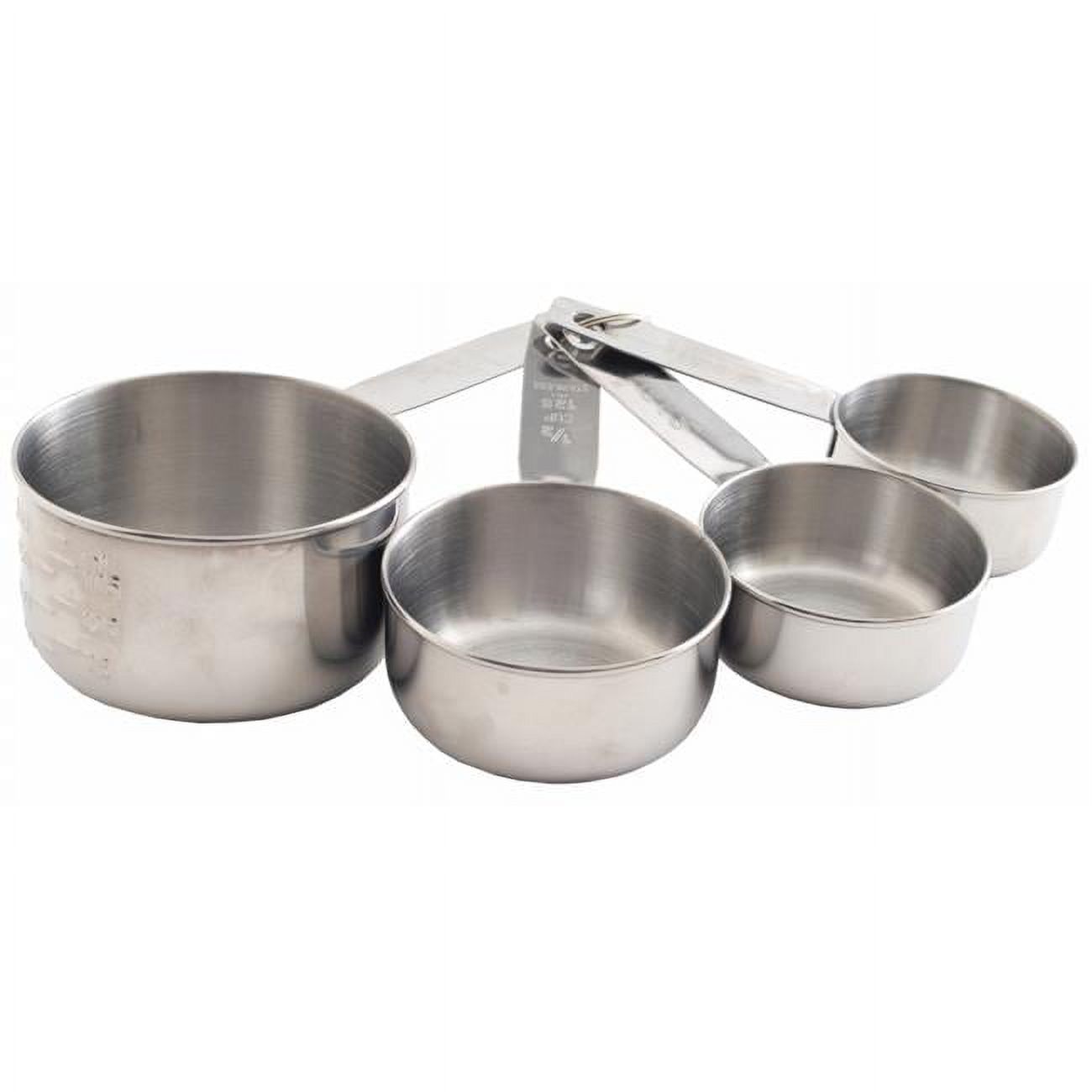 Norpro Stainless Steel Measuring Cup Set 4 Piece - image 1 of 2