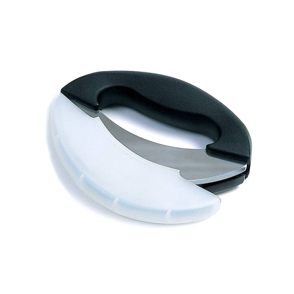 Norpro Stainless Steel Mezzaluna Rock to Chop and Mince Garlic Herbs Vegetables